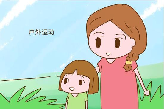 户外活动预防近视